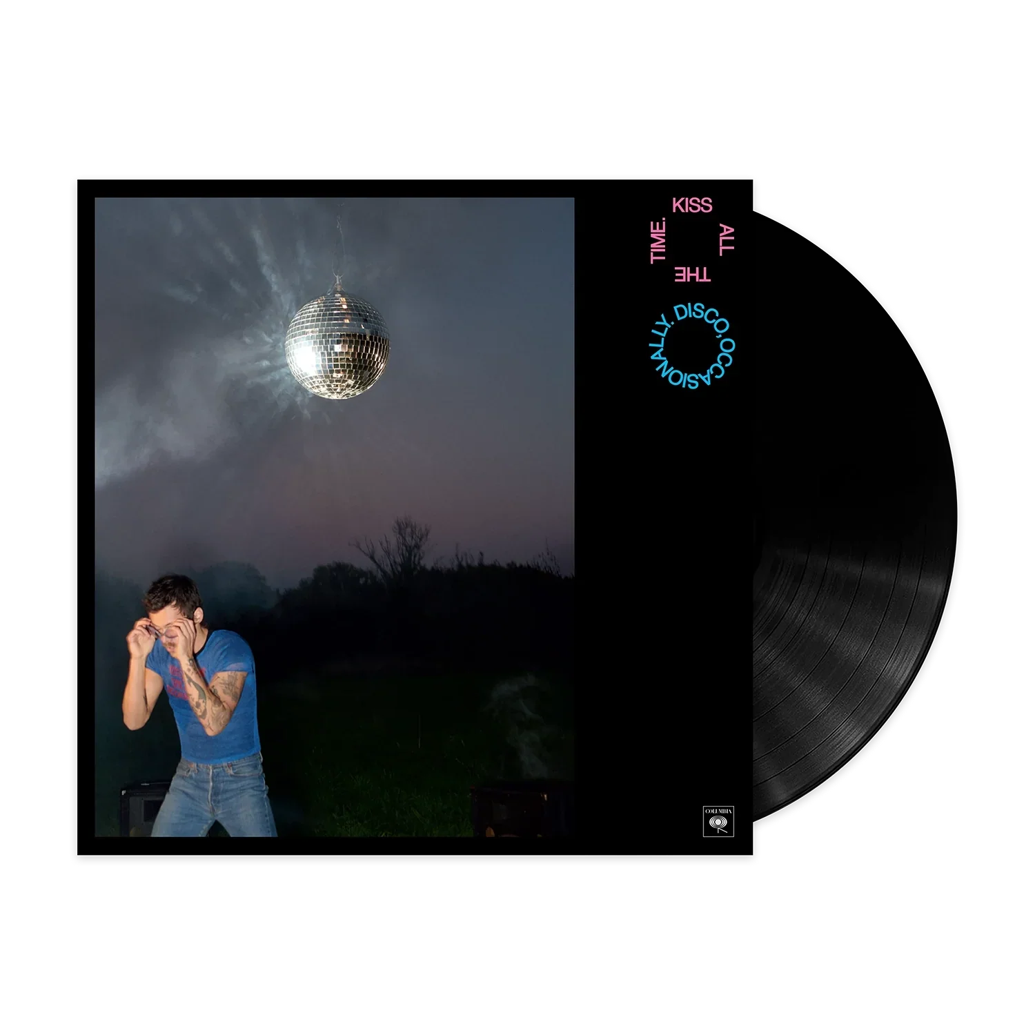 Kiss All The Time. Disco, Occasionally Black Vinyl